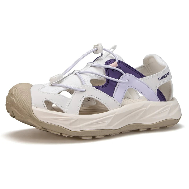HUMTTO Beach Sandals Breathable Luxury Designer Shoes for Women Platform Summer Water Woman Shoe Quick Dry Womens Flat Sneakers