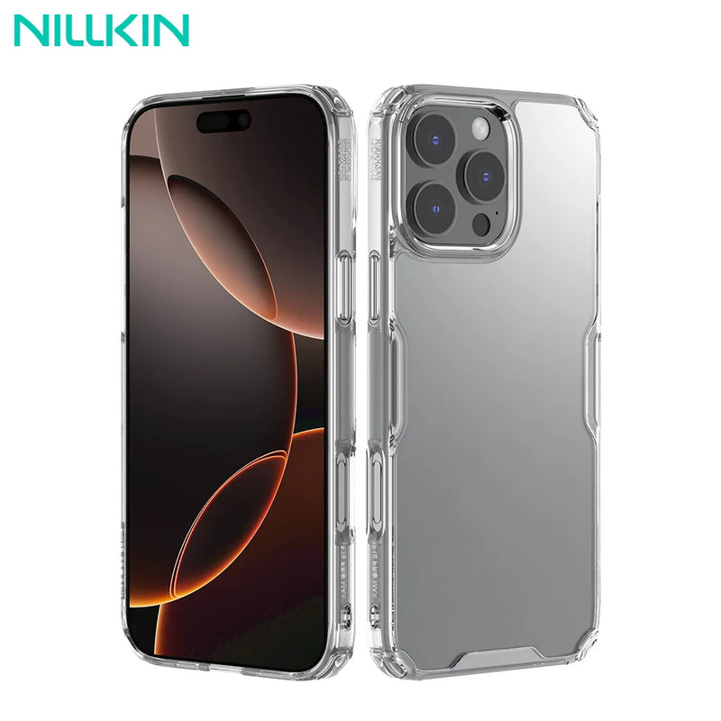 Nillkin For iPhone 16 Pro Max Case Nature TPU Case for iPhone 16 Pro Transparent Clear Soft Silicone Cover For iPhone 16 Cases
