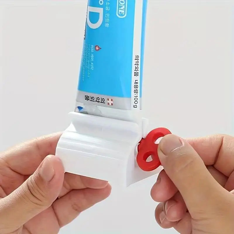 4pcs Plastic Squeezers Set – for Toothpaste, Facial Cleansers & Cosmetics, Sturdy, Bathroom Safe