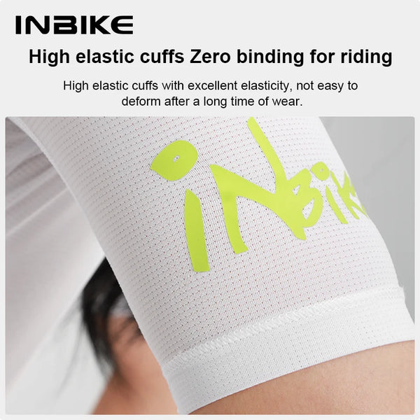 INBIKE 2025 Womens Cycling Jersey Short Sleeve Mountain Bike Tops Shirt for Ladies Ultra-breathable Cycle Bicycle Biking Clothes