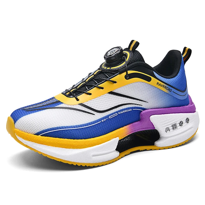 Unisex Running Shoes for Men Women Summer Breathable Mesh Sneakers Anti Slip Soft Sole Flat Walking Shoes Trendy Tennis Shoes