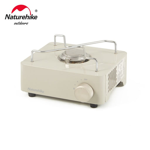 Naturehike Camping Stove Outdoor Portable Gas Stove Portable Butane Fuel Stove Camp Stove Camping Cooker Stove Cookware white CN