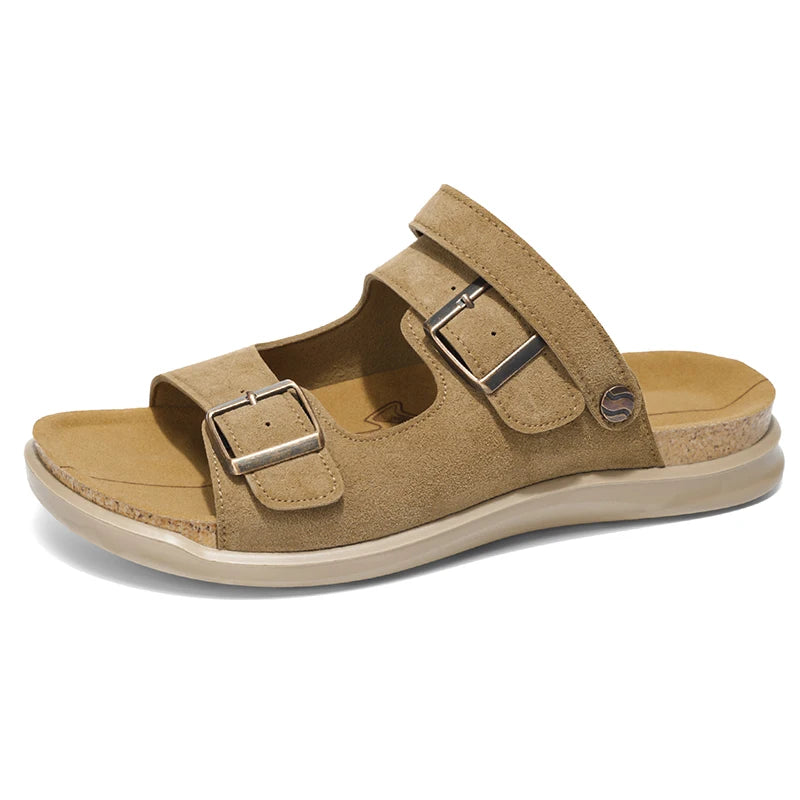 Men's high quality Comfort Casual sandals Summer breathable lightweight outdoor beach shoes Slip on walking Daily wear sandals