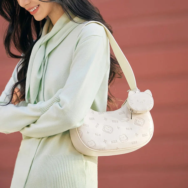 Semir Bag Women Underarm Bag Design Crescent Bag 2025 New Handbag Shoulder Bag for Stylish Outfits