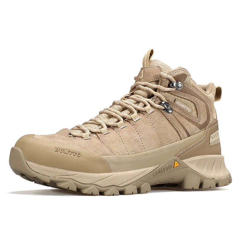 HUMTTO Trainers Outdoor Trekking Shoes Men Breathable Hiking Boots for Man Winter Men's Sports Shoes Rubber Safety Work Sneakers