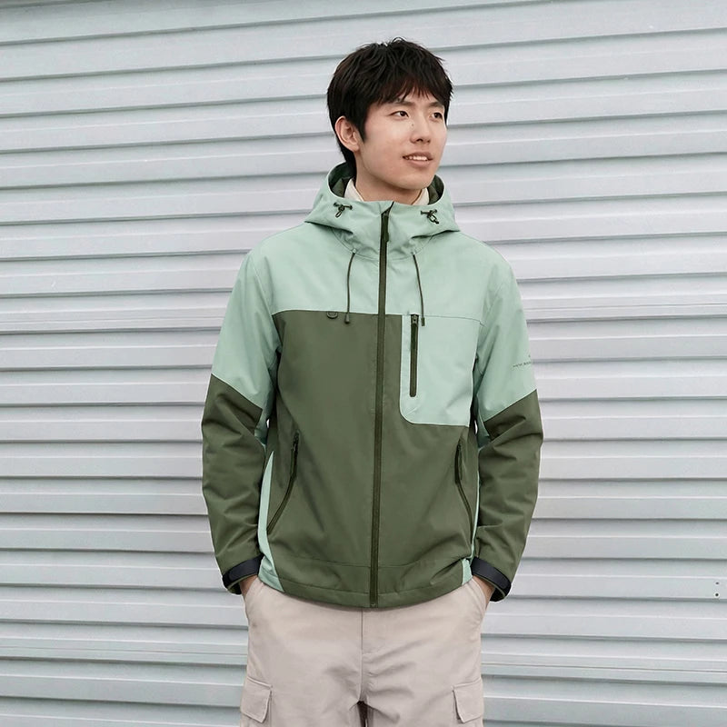 Semir Protective Jacket Men 2026 Spring Waterproof Stain-Resistant Oilproof Urban Casual Versatile Outerwear