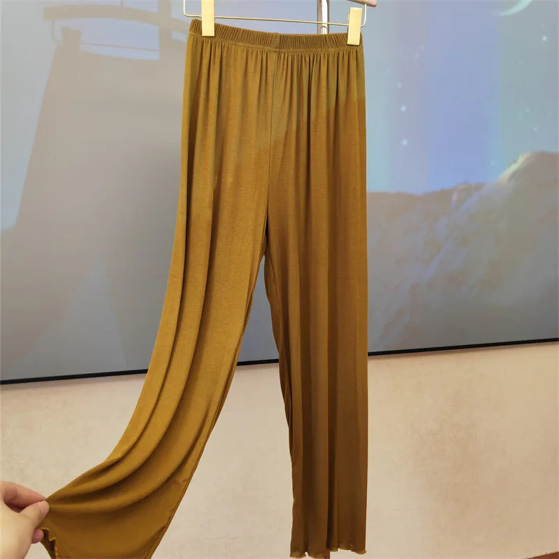 New Sleepwear Pajama Pants For Women Comfort Nightwear Modal Pyjamas Trousers Female Spring Autumn Home Wear Sleep Pantalon