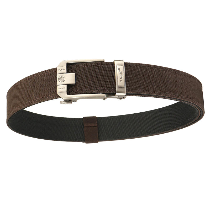 TUSHI Belt Military Belt Automatic Buckle 1100D Nylon Hard gun Belt Outdoor Tactical Belt for Men Hunting Multifunctional Canvas