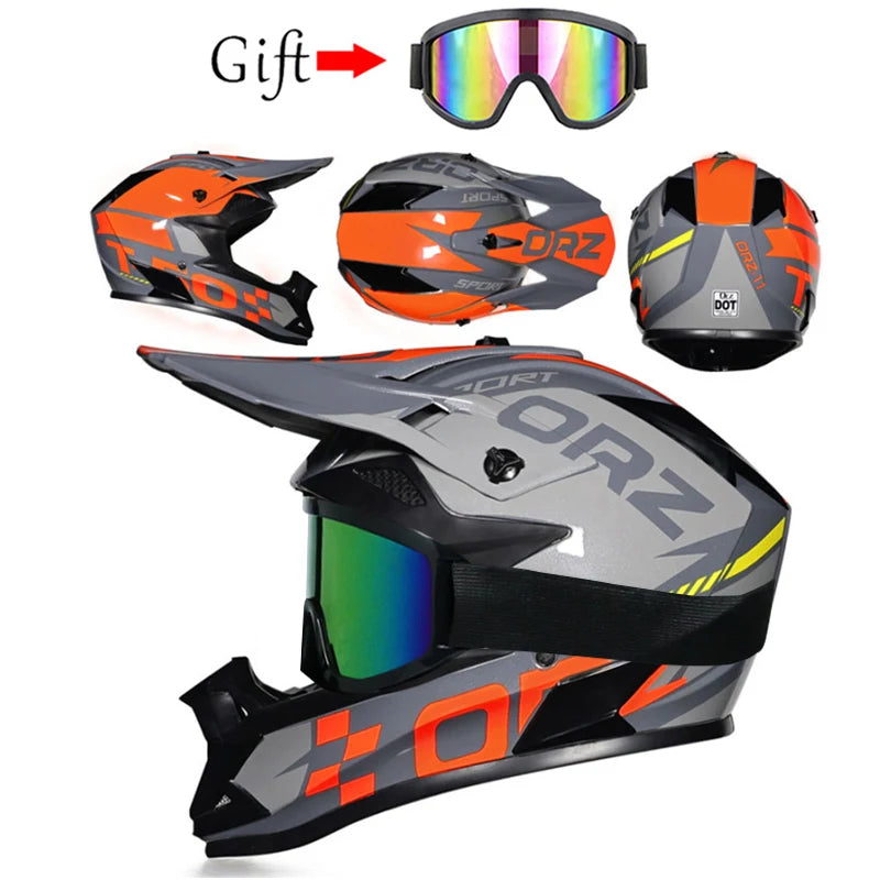New Arrivals Motorcycle Helmet Motocross Cascos Para Moto Off Road Motocycle Abs Man&Woman Dot