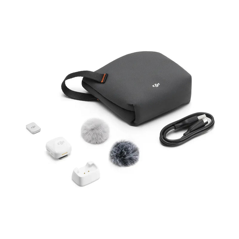 DJI Mic Mini Transmitter (Arctic White) High-Quality Audio With Stable Transmission Original in Stock