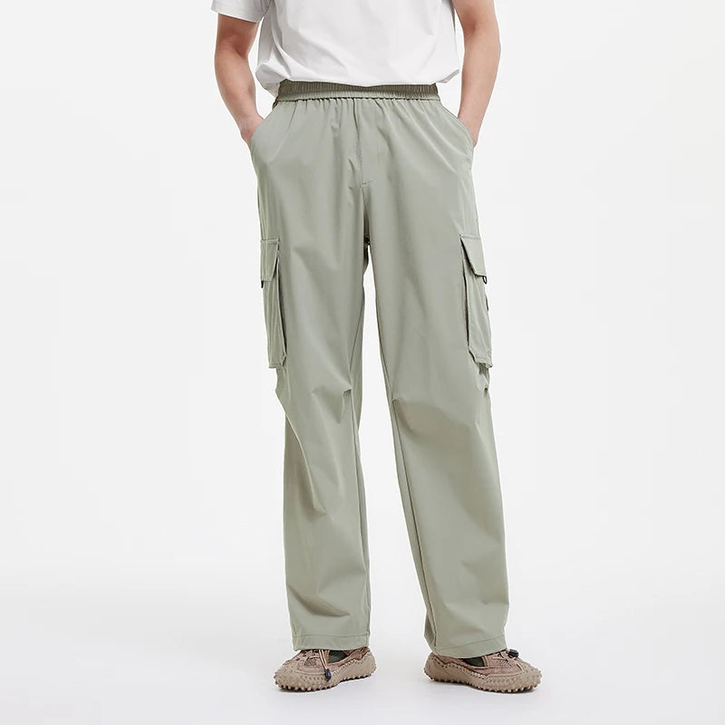 Semir Men Pants Quick 2026 Dry Cooling Outdoor Functional Drawstring Workwear Urban Casual Everyday Style Soft Comfortable