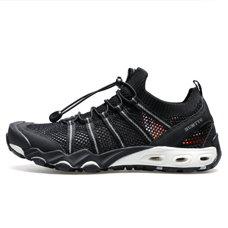 HUMTTO Wading Shoes for Men Breathable Summer Beach Water Sneakers 2022 Sports Mens Sandals Trekking Outdoor Man Hiking Shoes