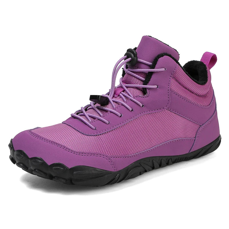 Winter Mens Snow Ankle Boots Women Men Snowboots Cotton Shoes Plush Warm Shoes Size 35-47 Dropshipping