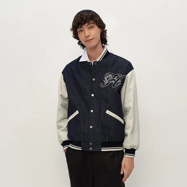 អាវក្រៅបុរស Semir ខោ Denim ក្លែងក្លាយ រចនាប័ទ្មបេស្បល សម្លៀកបំពាក់គូស្នេហ៍ រចនាប័ទ្មធម្មតា សម្លៀកបំពាក់ខាងក្រៅប្រចាំថ្ងៃ ម៉ូដធម្មតាក្នុងទីក្រុង ឆ្នាំ២០២៦