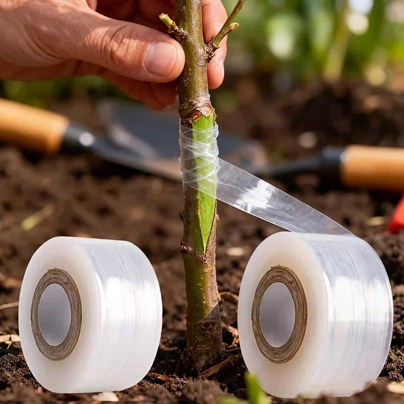 1pc PE Tape Adhesive Fruit Tree Grafting Tape,Stretchable & Self-Adhesive Film for Plant Protection and Wrapping.Tool Gardening