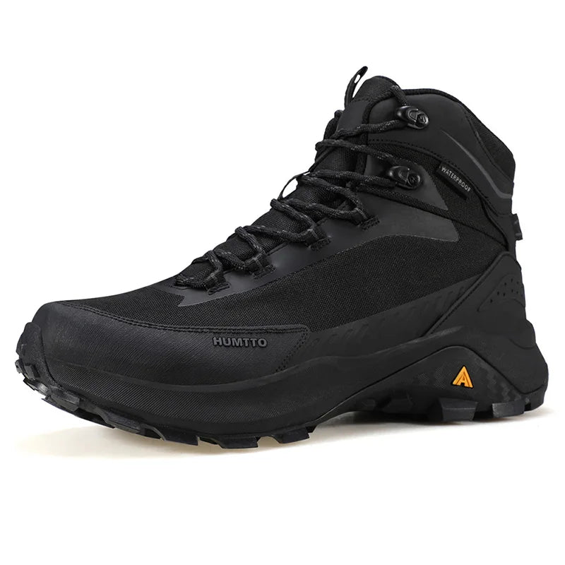 HUMTTO Winter Breathable Trekking Shoes Men Outdoor Rubber Sneakers Men's Wear-resistant Non-slip Off-road Sports Hiking Boots
