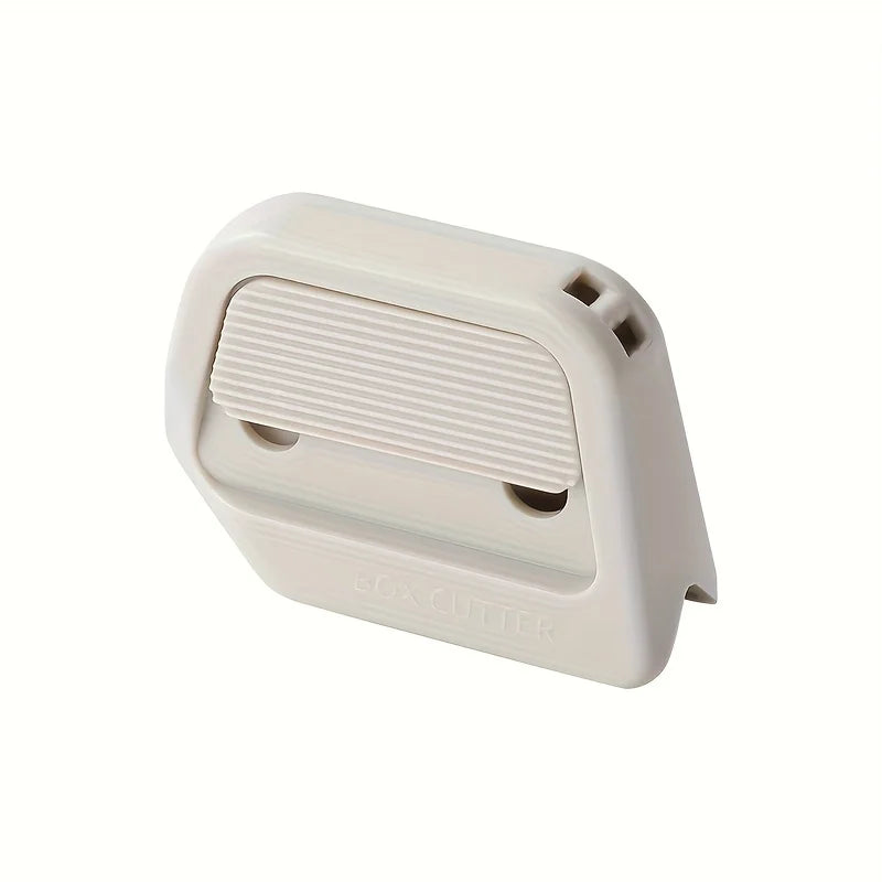1pc Automatic Retraction Multifunctional Utility Knife with Attached Magnetic, Safe And Portable Carton Cutter for Parcels.