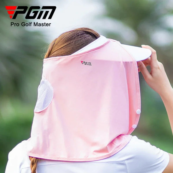 PGM Men Women Summer Sun Protection Golf Caps No Hat Viscose Fiber Scarf Sun Protection Headscarf Viscose Fiber Mask WB001