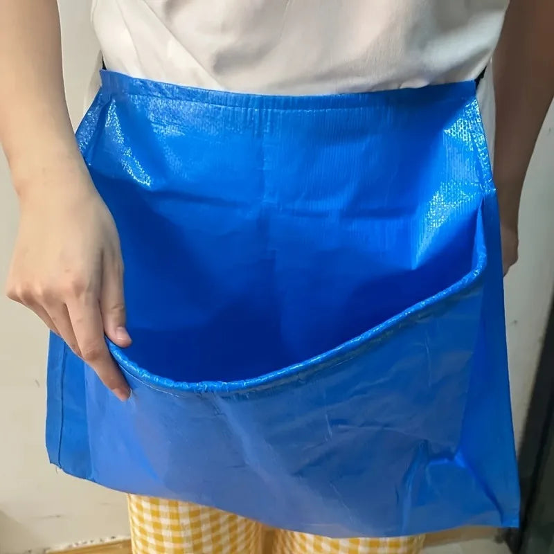 1pc Large-Capacity Fruit Picking Apron- Heavy Duty PE Apron, Easy to Clean Design,Suitable for  Home Gardeners And Farmers .