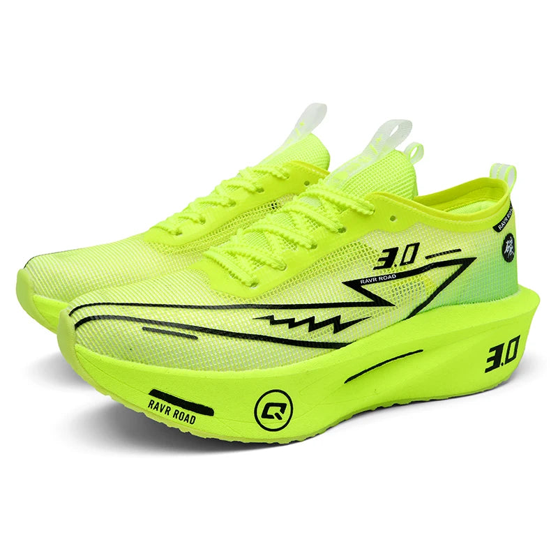 Couple Sneakers for Men Women Lightweight Breathable Professional Marathon Training Jogging Shoes Lightweight Mesh Tennis Shoes