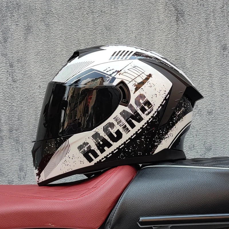 LVS Motorcycle full Face Helmets Moto Racing helmet Adult safety helmet DOT certification