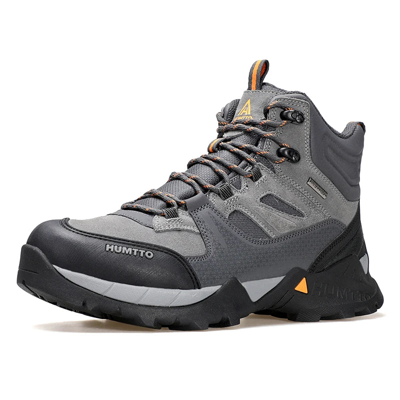 HUMTTO Men Hiking Boots Breathable Sneakers for Man Non-slip Outdoors Walking Designers Men's Sports Shoe Winter Trekking Shoes