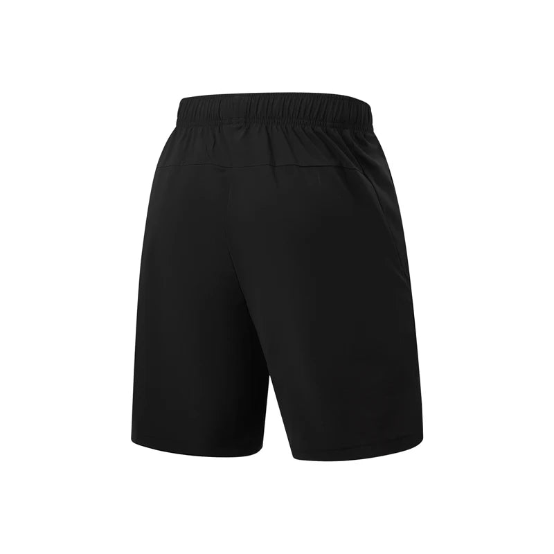 ខោខ្លីហាត់ប្រាណបុរស Li-Ning ប្រភេទប៉ាក់ LN DRY 79% Polyamide 21% Elastane ទំហំធម្មតា បាត LiNing សម្រាប់ហាត់ប្រាណ ដែលអាចដកដង្ហើមបាន AKYW041