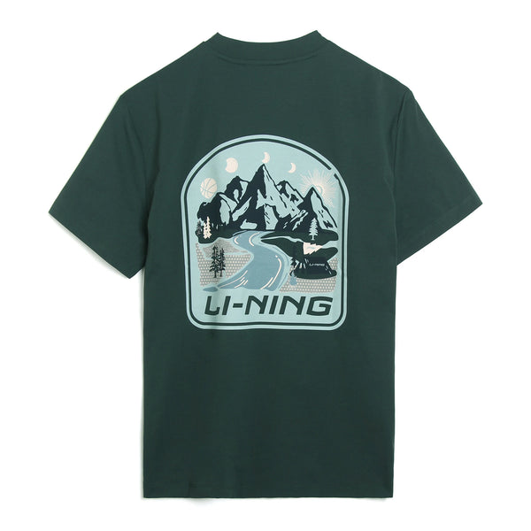 អាវយឺតបាល់បោះបុរស Li-Ning រាងរលុង 100% Polyester កមូល LiNing អាវយឺតកីឡាលំហែកាយ ATSV905