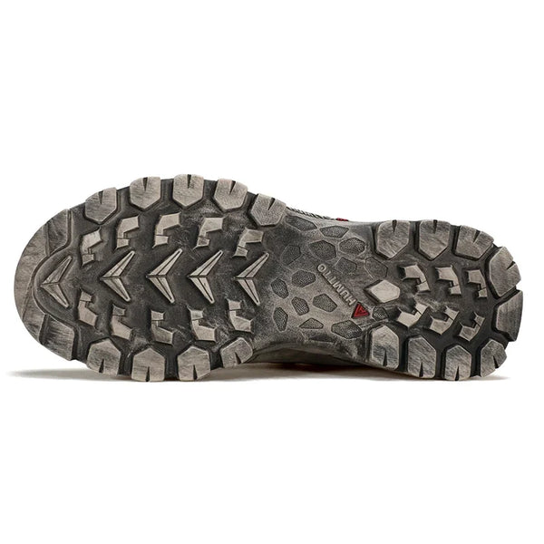 HUMTTO Non-slip Hiking Shoes for Men Genuine Leather Winter Men's Sports Shoes Outdoor Safety Sneakers Breathable Trekking Boots
