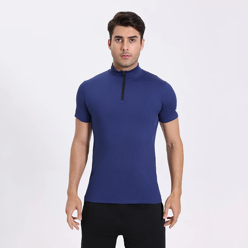 Men's Skeleton Print Compression Short Sleeve Shirt 4 Colors Quick Dry Breathable Cycling Running Fitness Athletic Sportswear