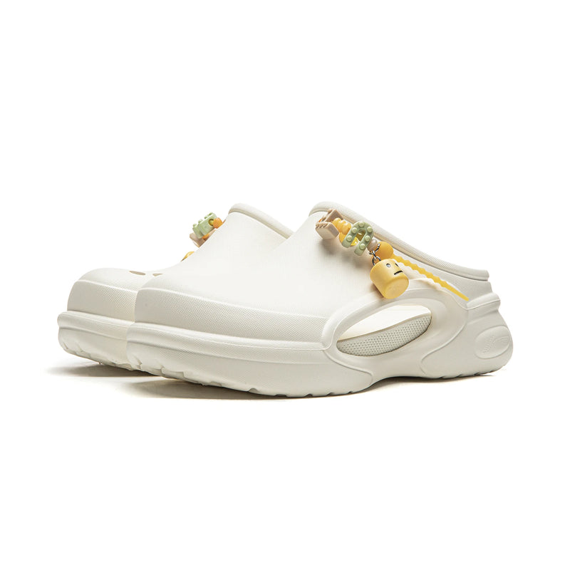 ស្បែកជើង Li-Ning Unisex KNICKKNACK COMFOAM មានផាសុកភាព ទាន់សម័យ ស្បែកជើង LiNing សម្រាប់បុរស និងស្ត្រី ស្បែកជើងប៉ាតាទន់ AGAW019