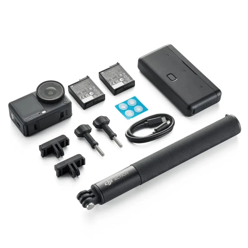 DJI Osmo Action 6 DJI's First Variable Aperture Action Camera f/2.0-f/4.0 1/1.1-Inch Square Sensor 20m Waterproof