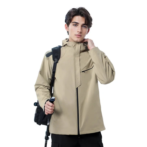 HUMTTO Winter Men's Jacket Autumn Keep Warm Camping Hiking Jackets Waterproof Sports Hunting Jackets Outdoor Windbreaker Coats