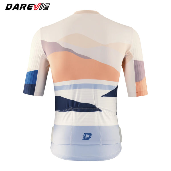 អាវយឺតជិះកង់ DAREVIE សម្រាប់បុរស AREO Pro Level ស្រូបយកសំណើម អាវជិះកង់បុរស ស្រាល ទន់ ស្ងួតរហ័ស