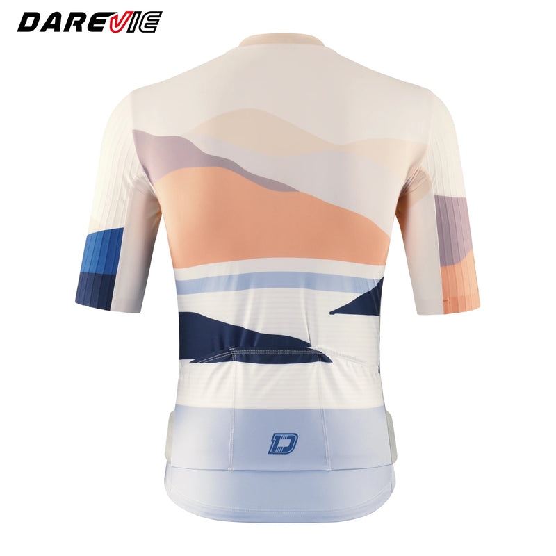 អាវយឺតជិះកង់ DAREVIE សម្រាប់បុរស AREO Pro Level ស្រូបយកសំណើម អាវជិះកង់បុរស ស្រាល ទន់ ស្ងួតរហ័ស