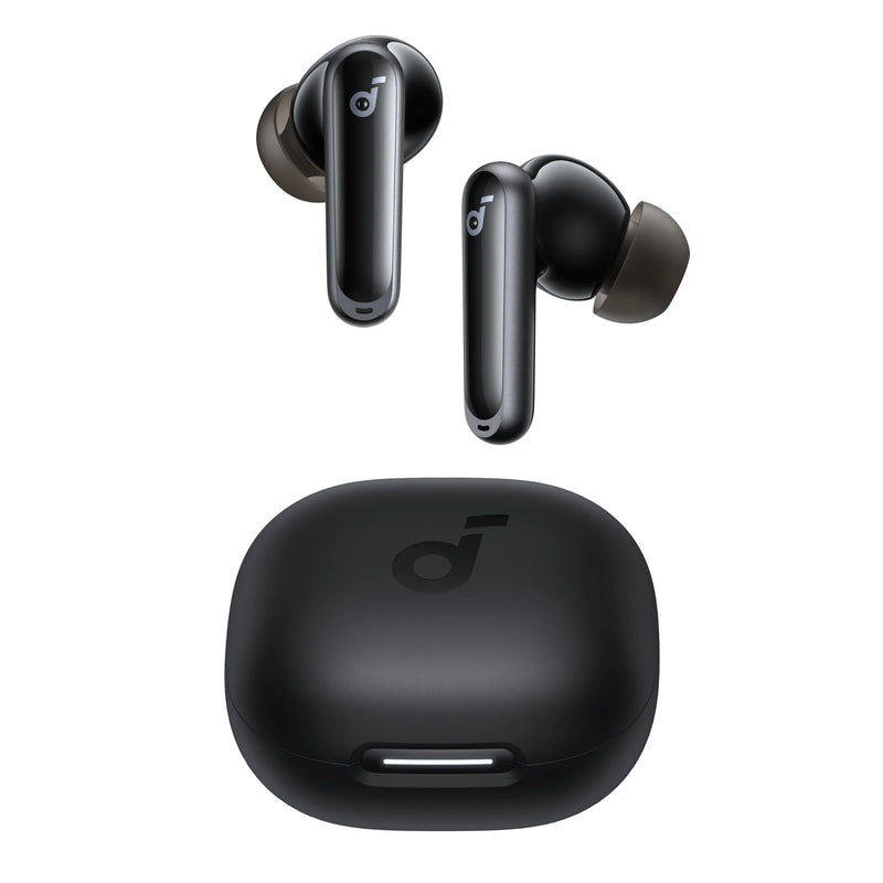 កាសស្តាប់ត្រចៀក Soundcore P40i ឥតខ្សែប៊្លូធូសដើម ដែលអាចកាត់បន្ថយសំឡេងរំខាន ជាមួយនឹងការរចនាក្នុងត្រចៀក និងអាយុកាលថ្មយូរជាងមុន