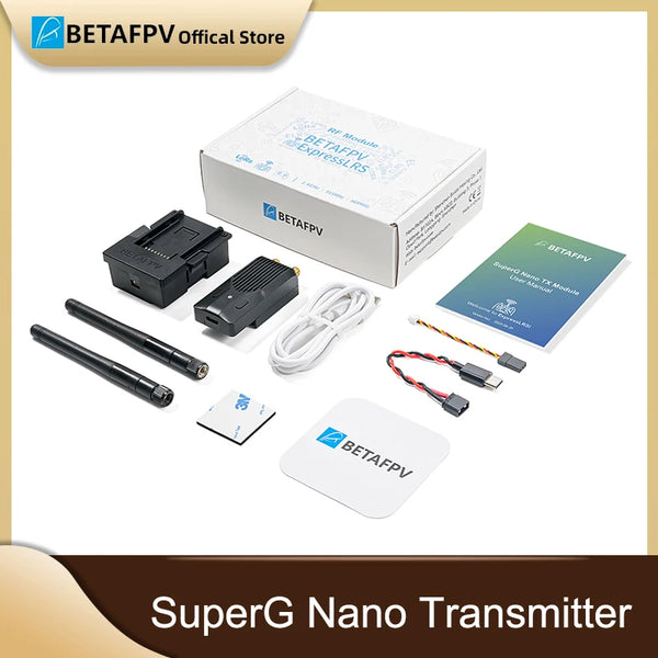 ឧបករណ៍បញ្ជូន BETAFPV SuperG Nano ឧបករណ៍បញ្ជូន Gemini ប្រេកង់ពីរដំបូងគេបង្អស់មានស្តុក
