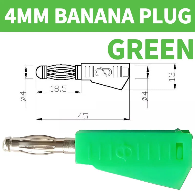 ឌុយចេកគ្មានខ្សែរ 4mm អាចដាក់ជាស្រទាប់ៗបាន – ក្បាលចង្កៀងភ្ជាប់រហ័ស ពណ៌ក្រហម/ខ្មៅ/បៃតង/លឿង/ខៀវ សម្រាប់ម៉ាល់ទីម៉ែត្រ និងអូស៊ីឡូស្កូប