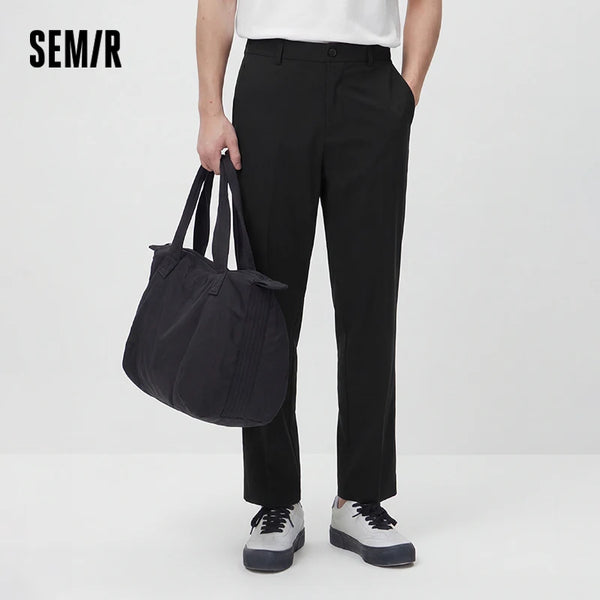 ខោបុរស Semir មុខងារ 2026 រាងសាជីសម្រាប់ធ្វើការក្រៅផ្ទះ ធម្មតា រចនាប័ទ្មប្រចាំថ្ងៃ ទន់ មានផាសុកភាព ទាន់សម័យ ងាយស្រួលប្រើប្រាស់