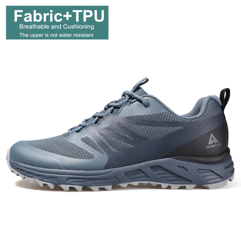 HUMTTO Jogging Running Shoes for Men Trainers Luxury Designer Tennis Mens Sneakers Breathable Sports Walking Training Footwear