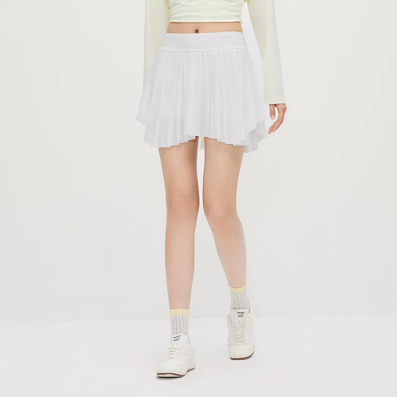 Semir Women Skirt Moisture Wicking Quick Dry Minimalist Design Girlish Sports Style Pleated Mini 2026 Summer Top