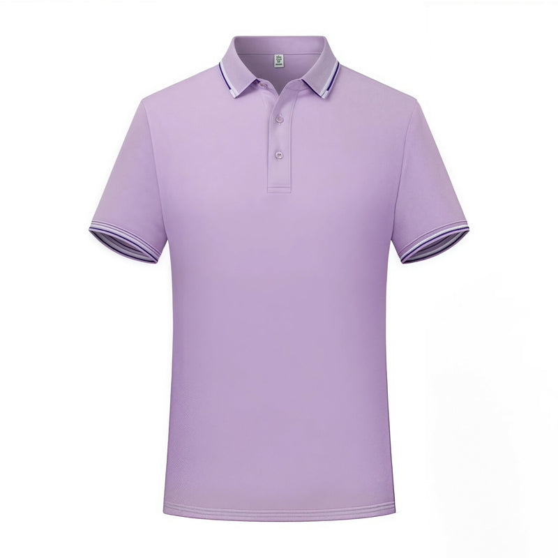 Customizable antibacterial high-end casual business comfortable Polo shirt collar T-shirt company Logo printed  staff team unifo