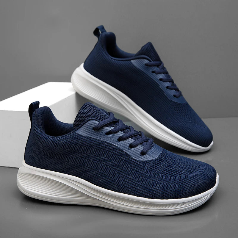 Unisex Running Shoes 2025 New Mesh Luxury Design Four Seasons Lightweight Cosy Daily Casual Couple Sneakers for Mens Women
