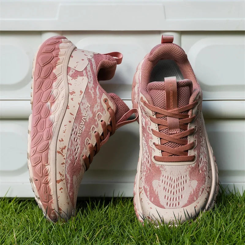 Men Women Wide Toe Box Casual Sneakers Breathable Mesh Cushion Platform Shoes Lightweight Wide Fit Athletic Walking Sport Shoes
