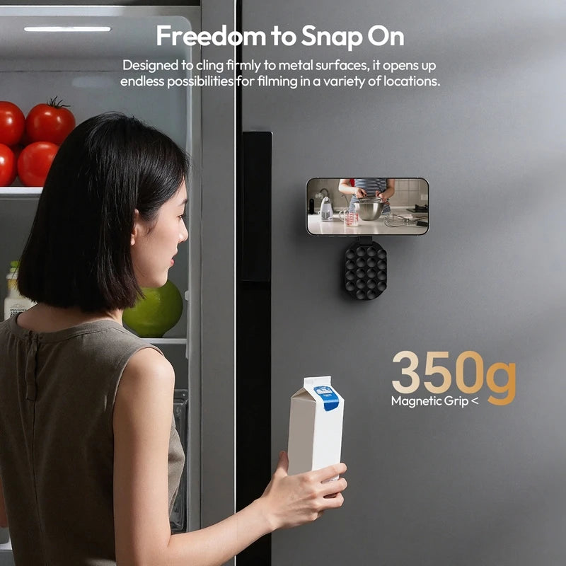 Ulanzı MA39 MagLock ពែងបឺតទូរស័ព្ទ ជើងទ្រទូរស័ព្ទម៉ាញេទិក សម្រាប់ទូរស័ព្ទ iPhone 17 16 15 Android Vlog Live