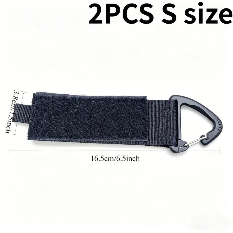 2PCS Heavy-Duty Nylon Garage Storage Hanging Hooks,Wall-Mounted Organizer for Hoses Ropes & Outdoor Gear with Triangle Clasp.