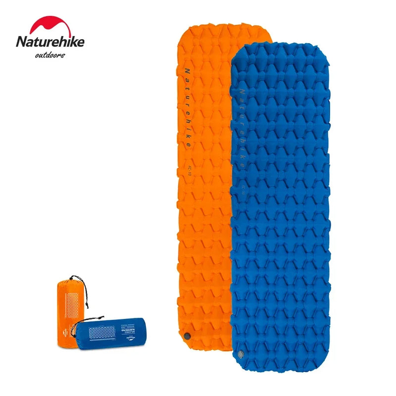 Naturehike Camping Mat Ultralight Sleeping Pad Outdoor Air Mat Portable Camping Folding Bed Beach Travel Inflatable Mattress