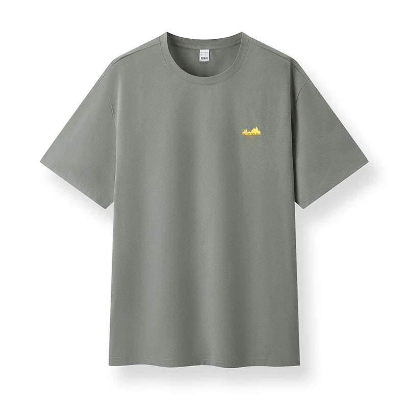 Semir Mens Tshirt 2026 Trendy Quick Dry UV Protection Antibacterial Knitted Couple Style Printed
