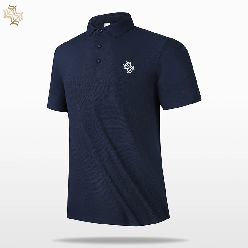 SBWL Seamless Process High Quality Men's Tops Shirt Popular Tennis T-Shirt Golf POLO Shirt Quick Drying Business Casual Tees