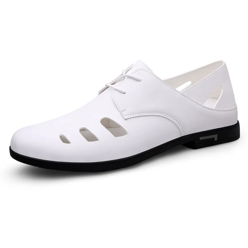 Men's shoes summer new hollow fashion outdoor walking shoes comfort soft sole Breathable non slip light casual sports tide shoes